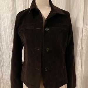 Womens New Frontier corduroy jacket/blazer brown. Sized XS